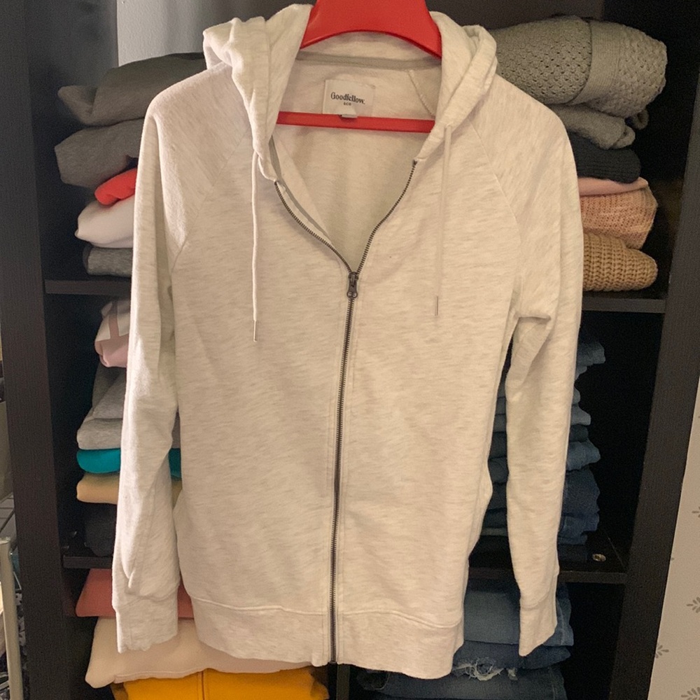 Zip up hoodie